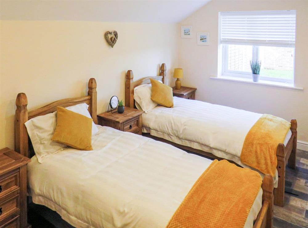 Twin bedroom at Eastmoor Farm- The Tack Room in Carnaby, near Bridlington, North Humberside