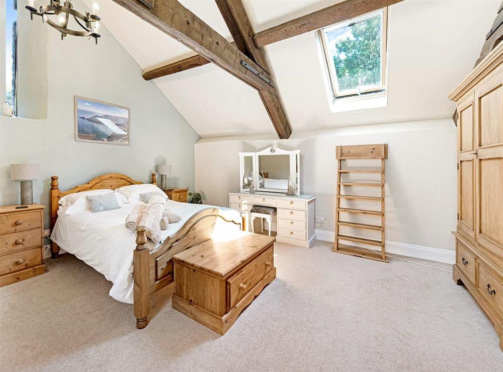 Double bedroom at Easton Court Barn in Kingsbridge, Devon