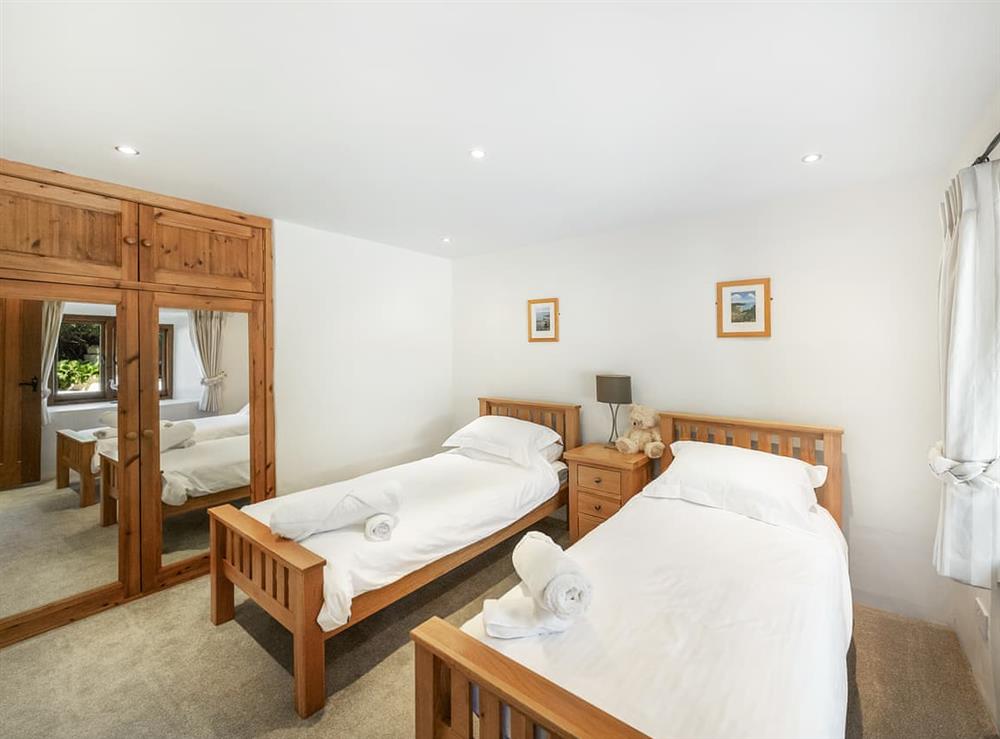 Twin bedroom (photo 2) at Easton Court Barn in Kingsbridge, Devon