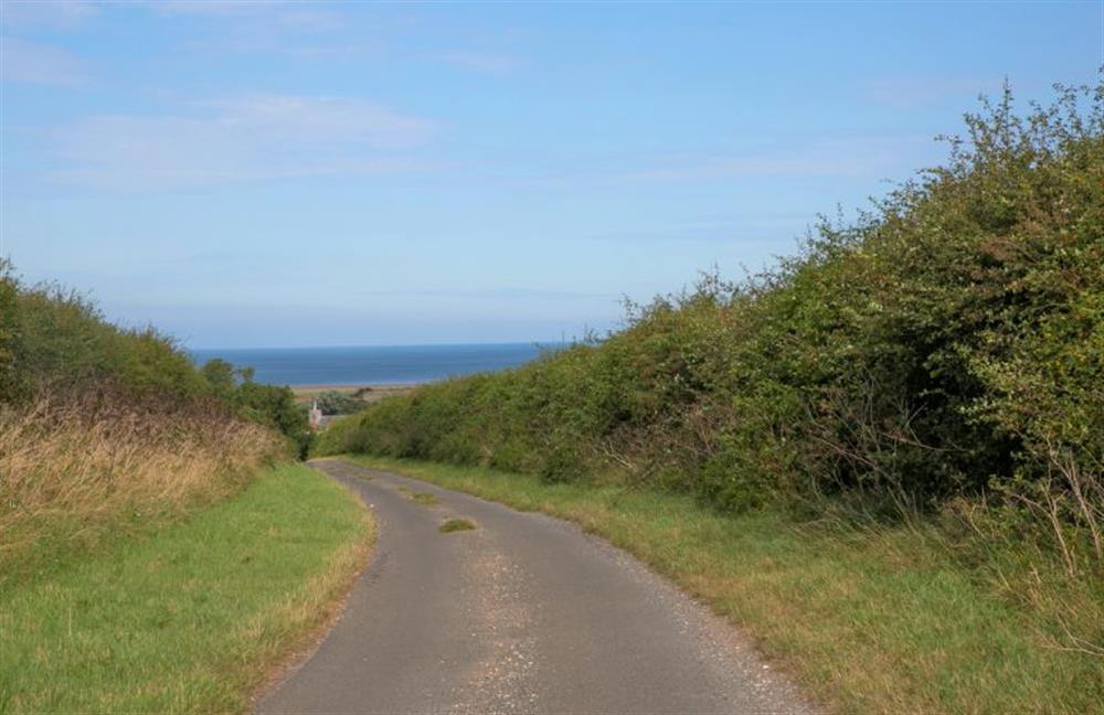 country lane near Thornham at Eaton Cottage, Thornham near Hunstanton