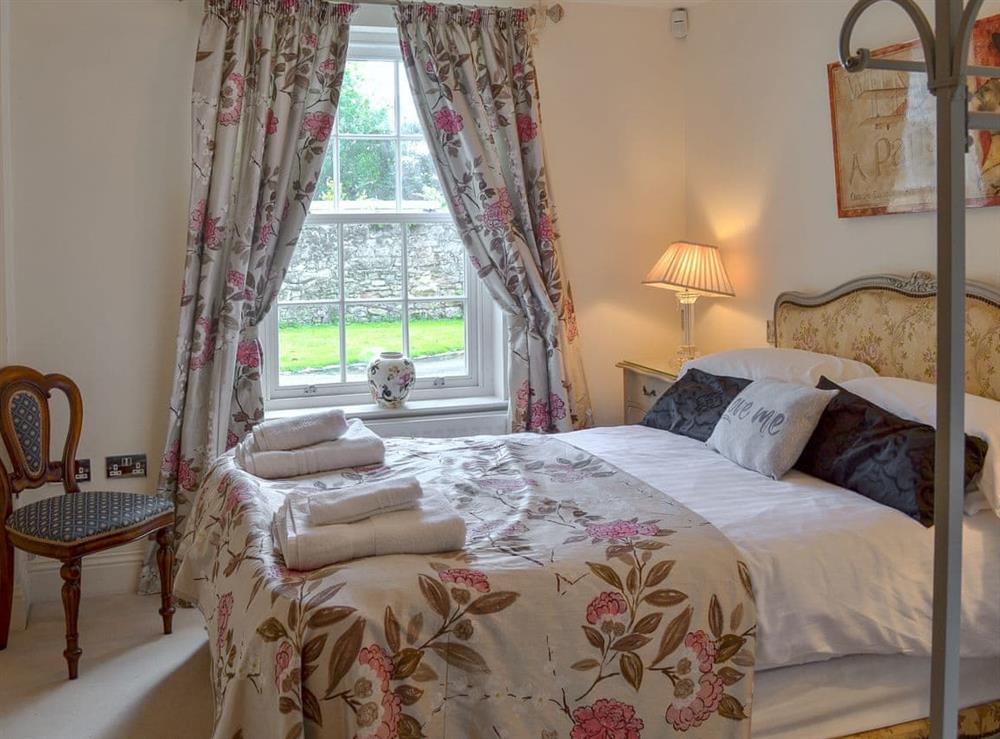 Attractive double bedroom at Ebbe Retreat in Beadnell, Northumberland