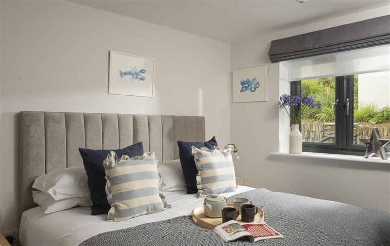 Bedroom at Ebbtide, Cornwall