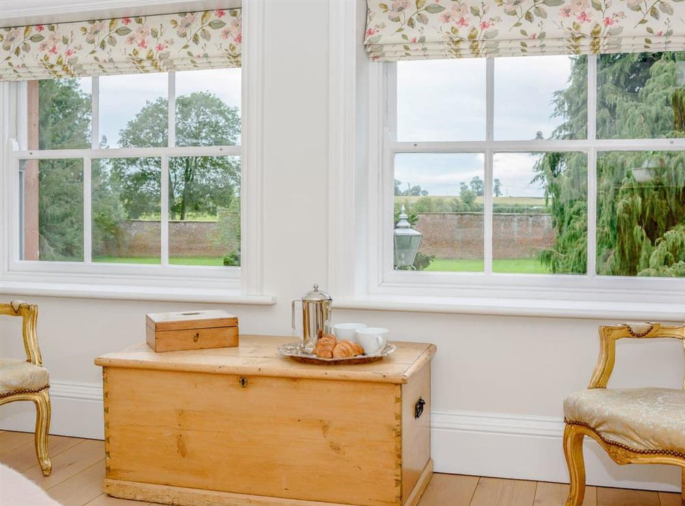 Light and airy double bedroom at Eden Grove in Crosby-on-Eden, near Carlisle, Cumbria