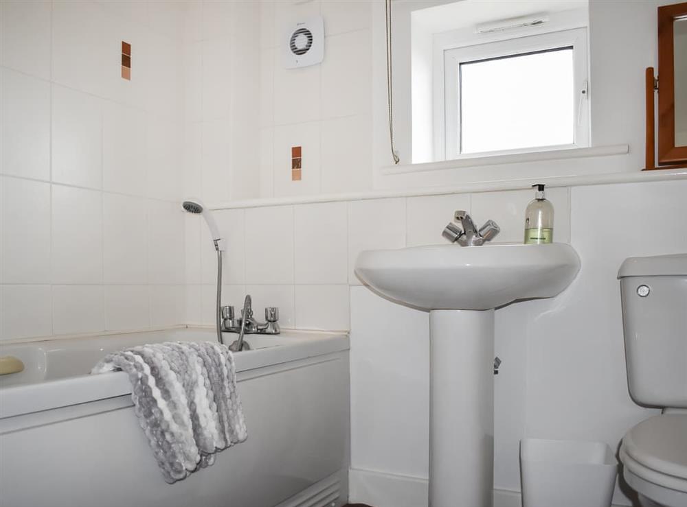 Bathroom at Eden House in Seahouses, Northumberland