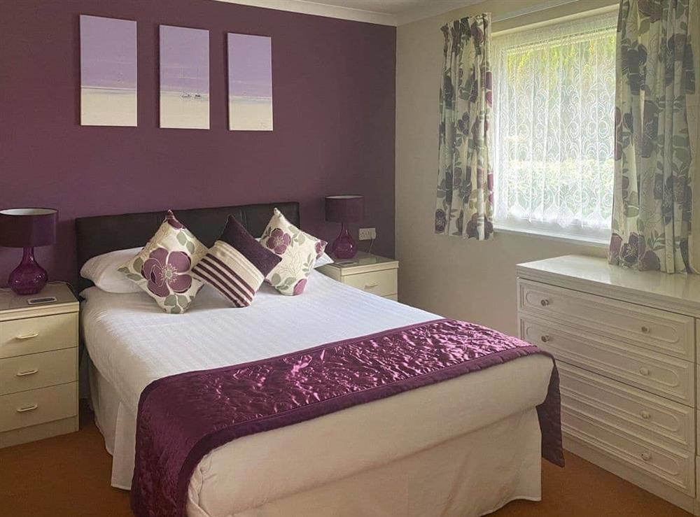 Seating and dressing area in double bedroom at Eden in Liskeard, Cornwall