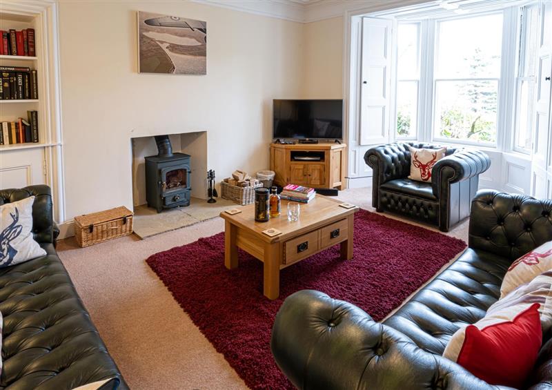 Enjoy the living room at Edengrove, Aberfeldy