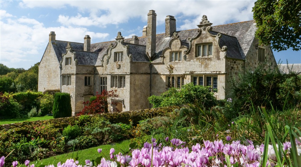 The Elizibethan manor house at Edgcumbe in St Austell, Cornwall