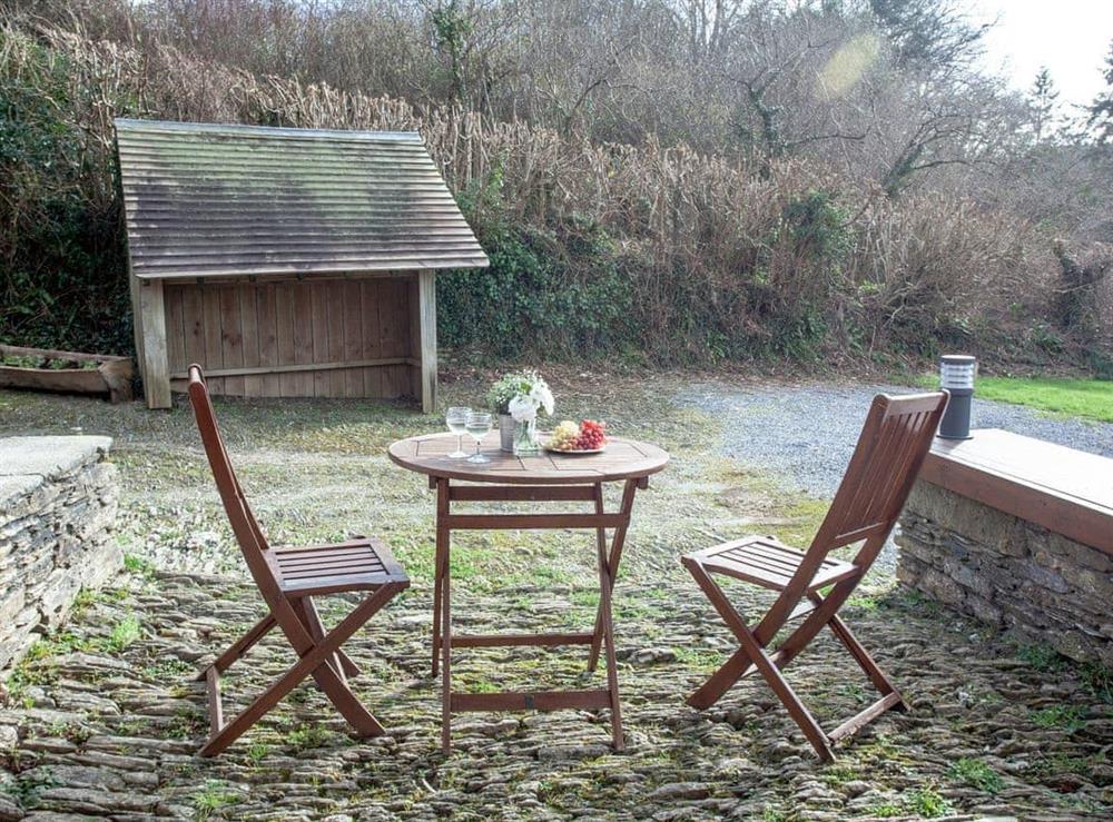 Outdoor area (photo 2) at Edgecombe Barn in Bow Creek, Nr Totnes, South Devon., Great Britain