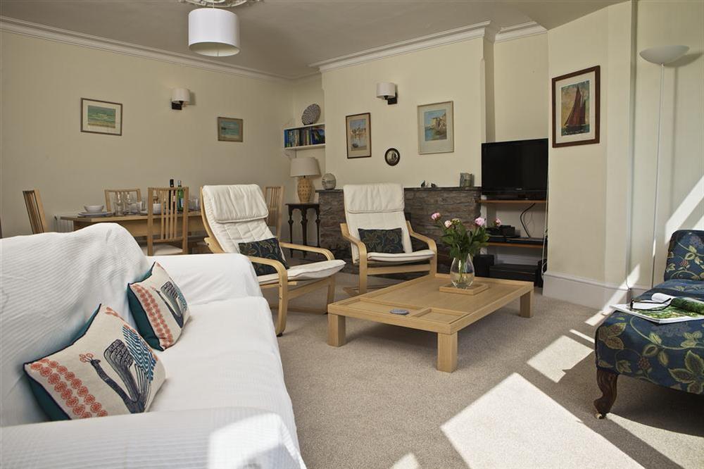 Spacious open plan dining/ living room with fantastic views of the estuary (photo 2) at Edinburgh House in , Salcombe