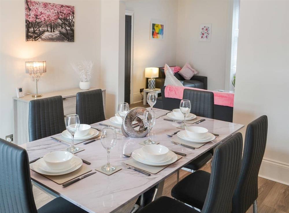 Dining room at Ediths Retreat by the Sea in Tynemouth, Tyne and Wear