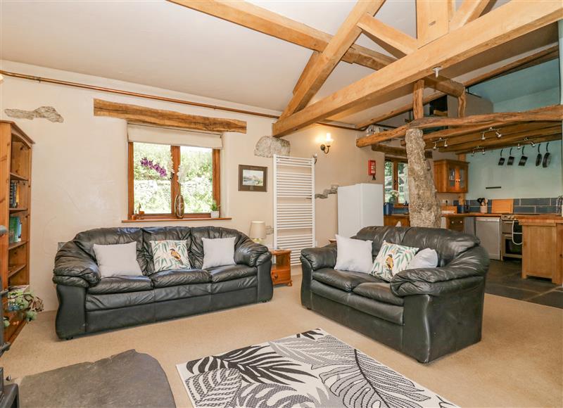 This is the living room at Egg Pudding Stone, Field Broughton near Cartmel
