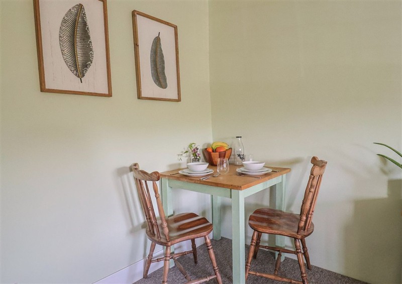 The dining room at Eggardon Rest, Askerswell near Bridport