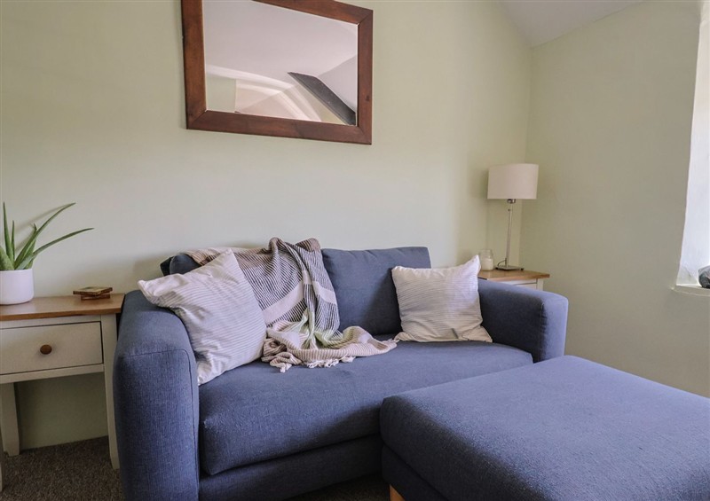The living area at Eggardon Rest, Askerswell near Bridport