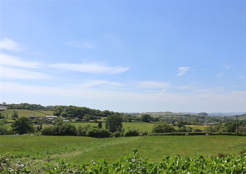 The setting at Eggardon Rest, Askerswell near Bridport