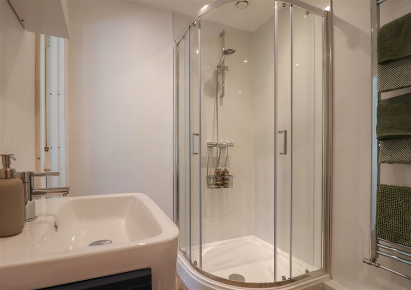 This is the bathroom at Eggardon Rest, Askerswell near Bridport