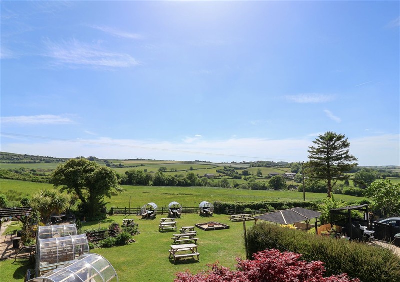 This is the garden (photo 2) at Eggardon Rest, Askerswell near Bridport