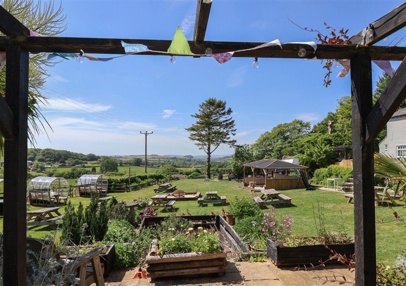 This is the garden (photo 4) at Eggardon Rest, Askerswell near Bridport