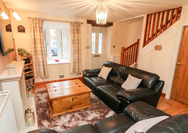 The living room at Egremont Cottage, Burton-in-Kendal near Carnforth