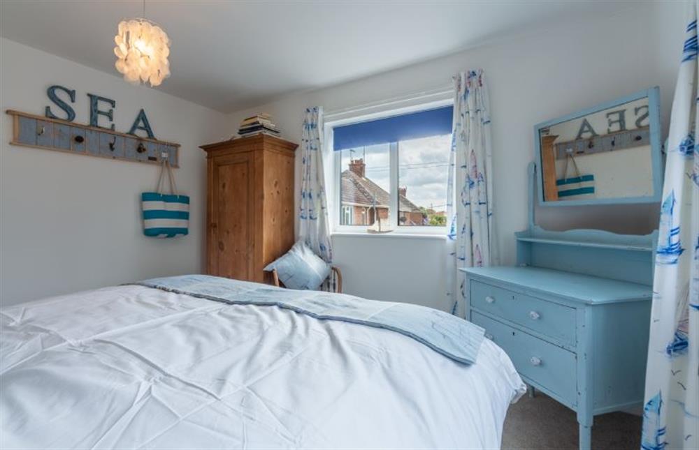 First floor: Bedroom three with super king-size zip \u0026 link bed (photo 3) at Egret, South Creake near Fakenham