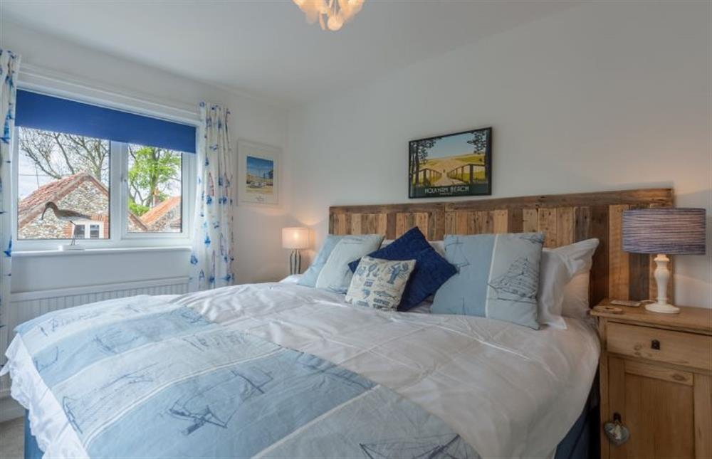 First floor: Bedroom three with super king-size zip \u0026 link bed at Egret, South Creake near Fakenham