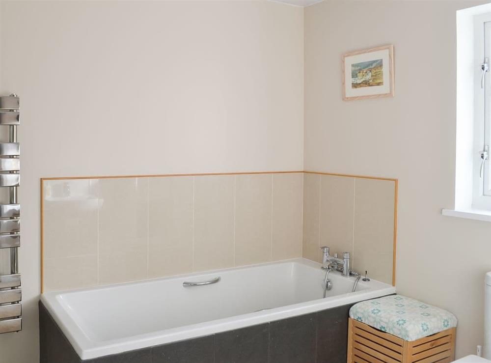 Bathroom with heated towel rail at Egypt in near St Margaret’s Hope, Isle Of Orkney