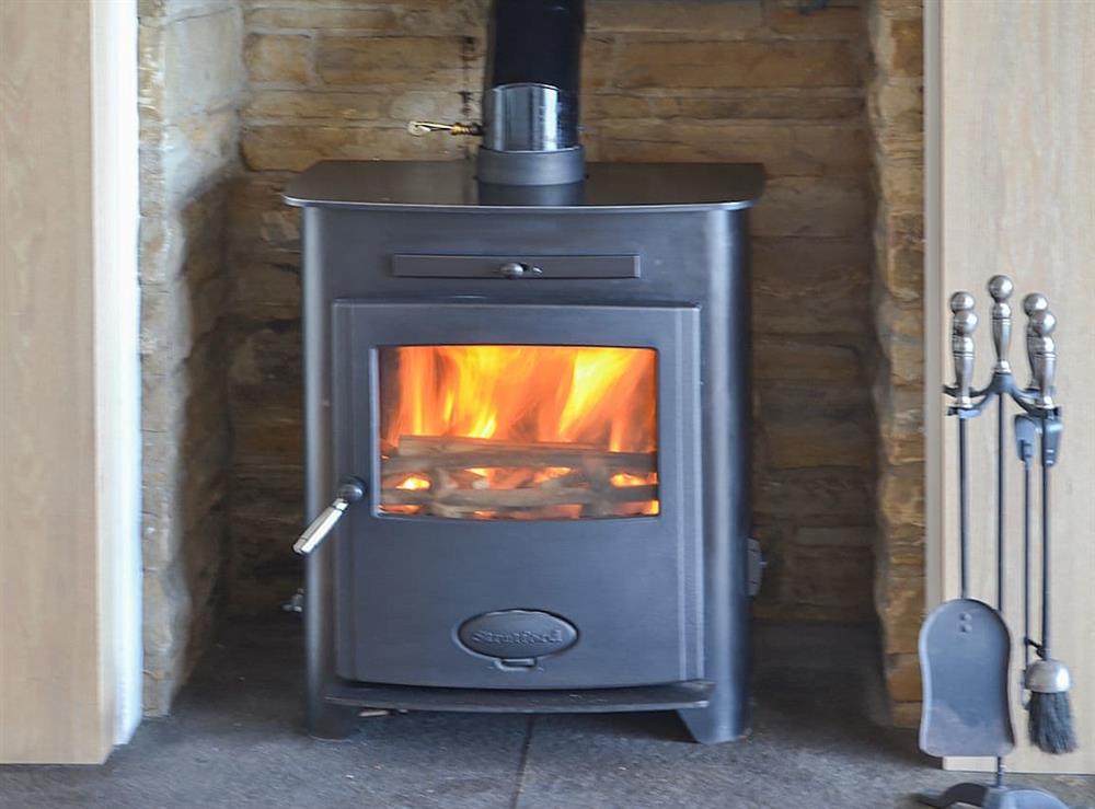 Relax and unwind in front of the cosy wood burner at Egypt in near St Margaret’s Hope, Isle Of Orkney