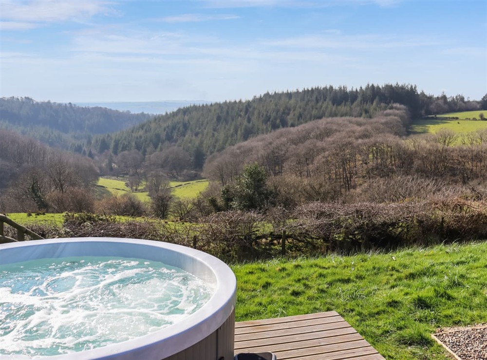 Hot tub at Eider in Carmarthen, Dyfed