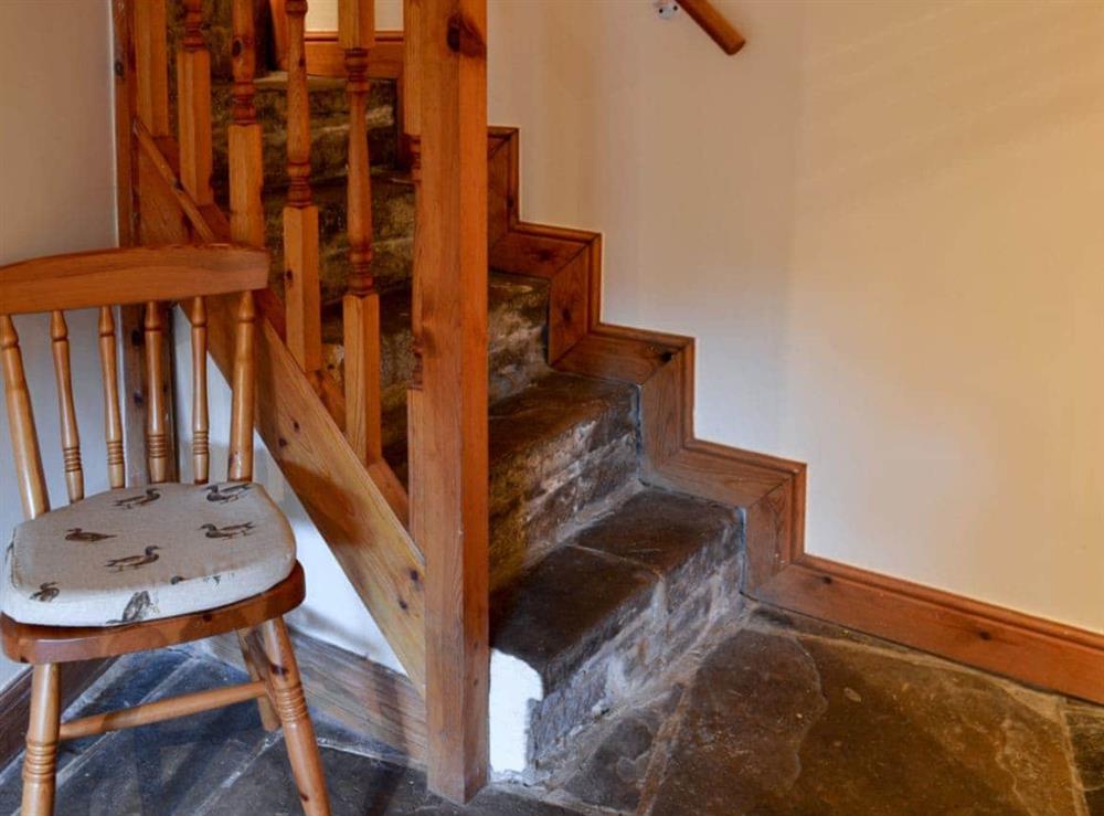 Stairs at Eider Cottage in Holmfirth, West Yorkshire