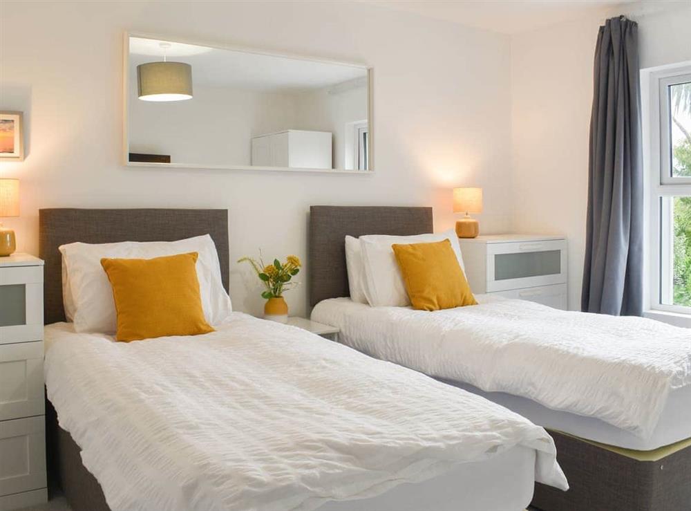 Twin bedroom at Eighty Two in Newquay, Cornwall