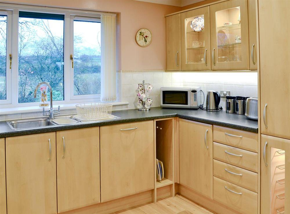 Kitchen at Eilean Donan in Kirknewton, West Lothian