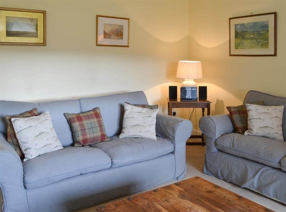 Comfortable living room at Einich in Newtonmore, near Aviemore, Inverness-Shire