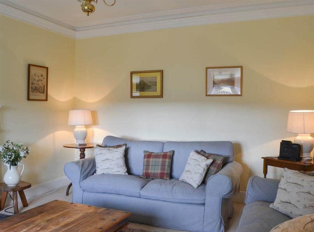 Cosy and comfortable living room at Einich in Newtonmore, near Aviemore, Inverness-Shire