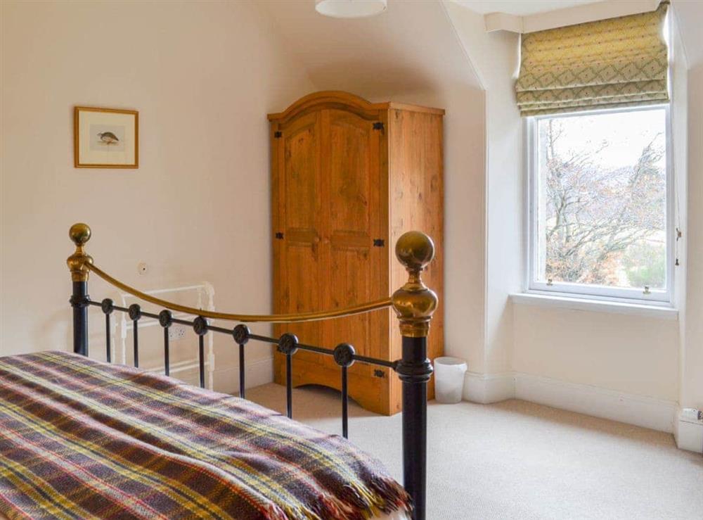 Double bedroom with a great view at Einich in Newtonmore, near Aviemore, Inverness-Shire