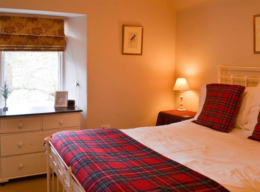 Wonderful Highland-themed bedroom at Einich in Newtonmore, near Aviemore, Inverness-Shire