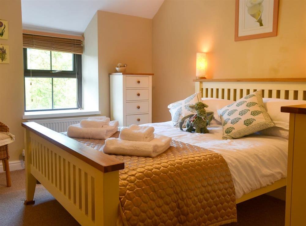Comfortable double bedroom at Eirianfa in Penmachno, near Betws-y-Coed, Conwy, Gwynedd