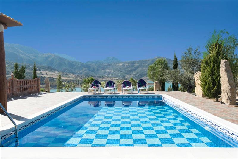 Relax by the pool at El Dolmen de Alaju, Ronda and El Gastor, Spain