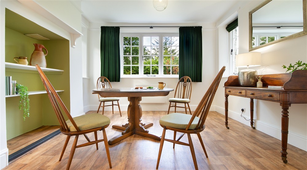 The dining room (photo 2) at Elbow Cottage in St Dominick, Cornwall