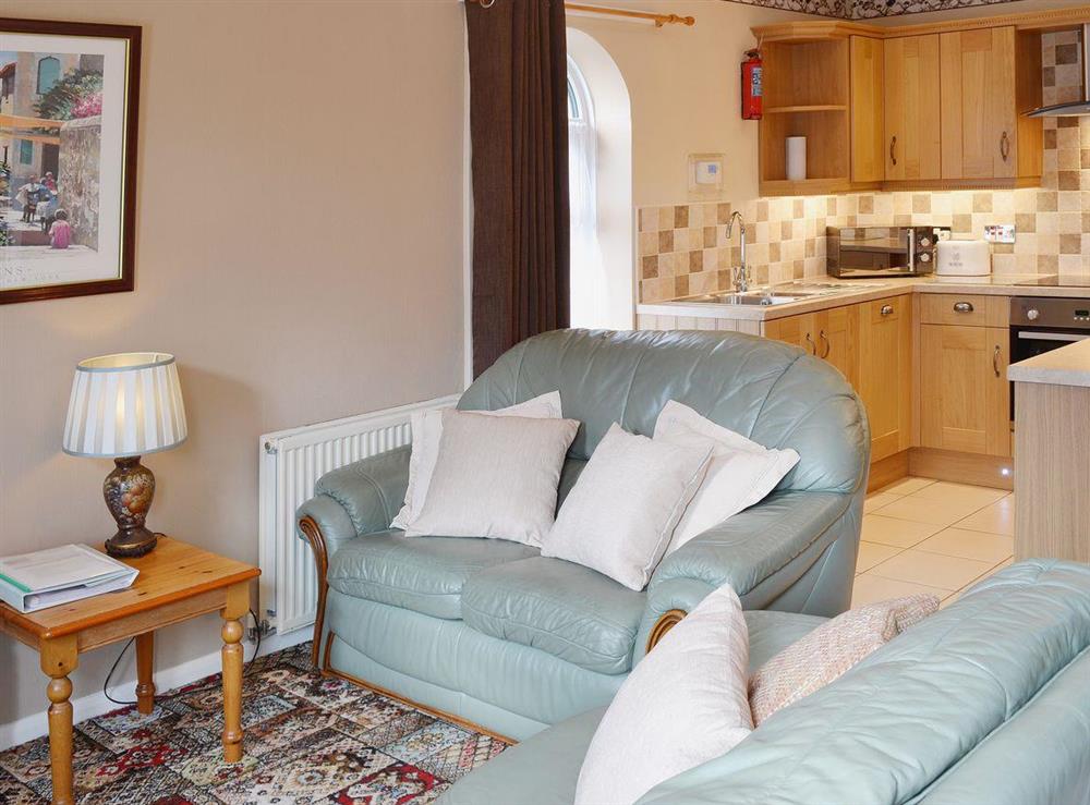 Open plan living/dining room/kitchen at Eldin Hall Cottage Four in Cayton Bay, near Scarborough, North Yorkshire