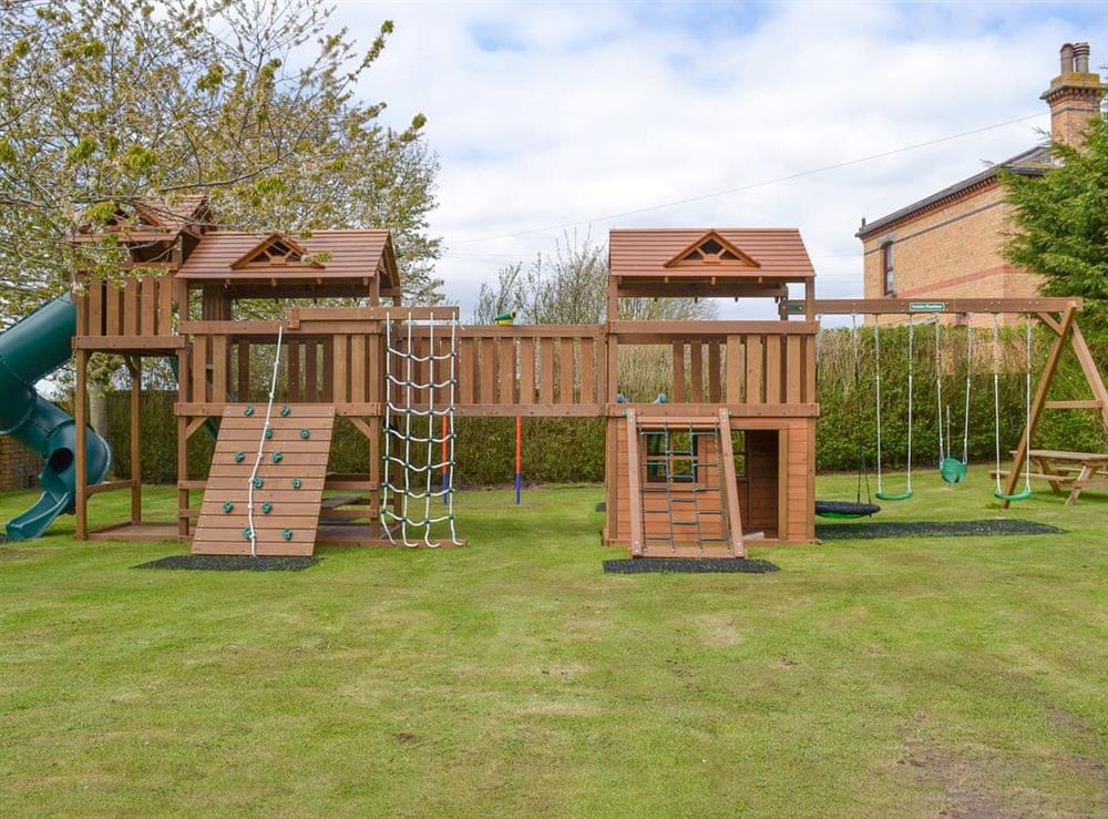 Shared children’s play area at Cottage One, 