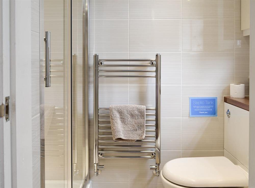 En-suite shower room at Cottage Two, 