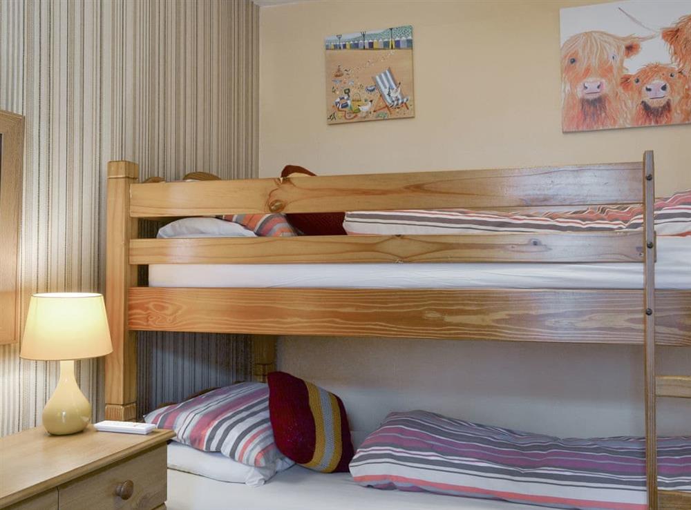 Useful bunk bedroom at Cottage Two, 