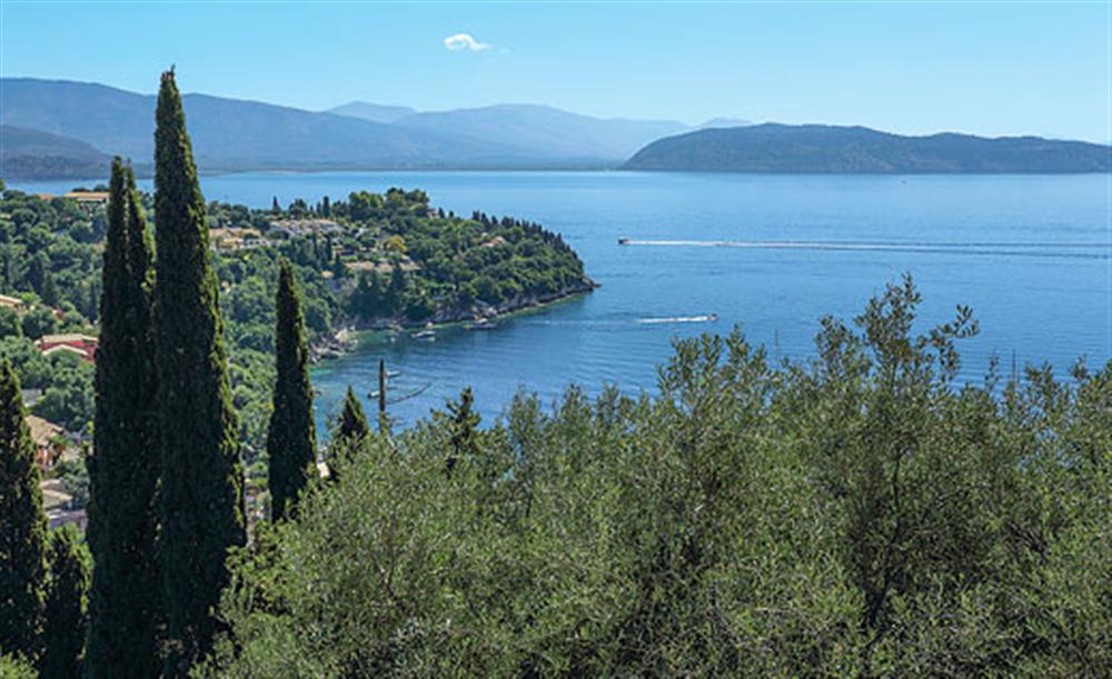 Views at Eleni, Kalami Corfu, Greece