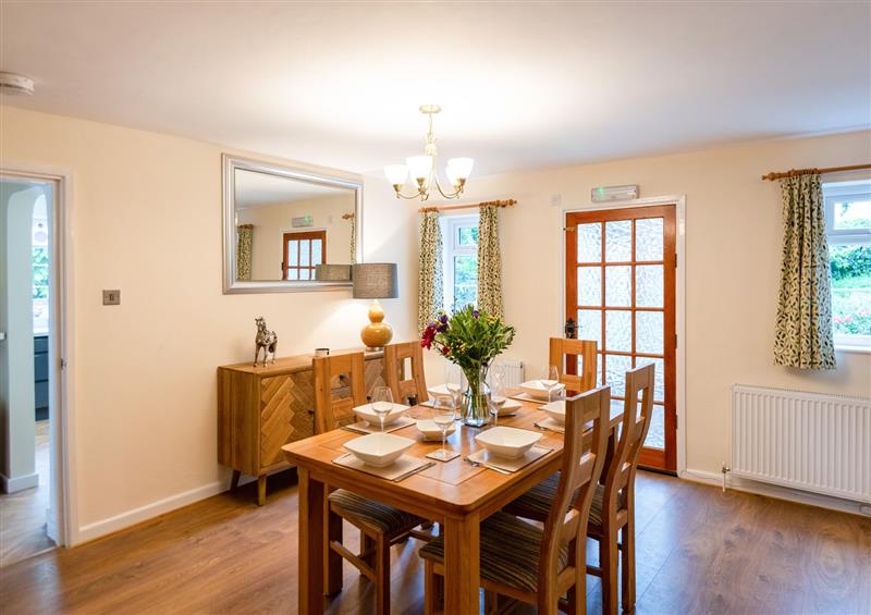 This is the dining room at Eleri Cottage, Malvern