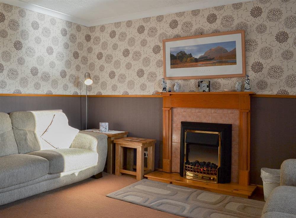 Living room at Eleven Diabaig Cottage in Diabeg, near Torridon, Ross-Shire