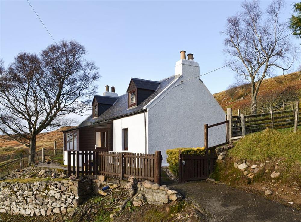 Wonderfully situated holiday home at Eleven Diabaig Cottage in Diabeg, near Torridon, Ross-Shire