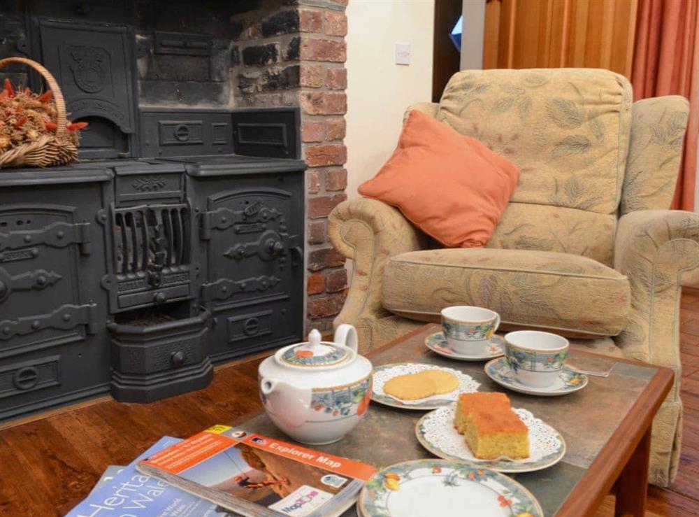 Living room/dining room at Elidir Cottage in Bontnewydd, Caernarfon., Gwynedd
