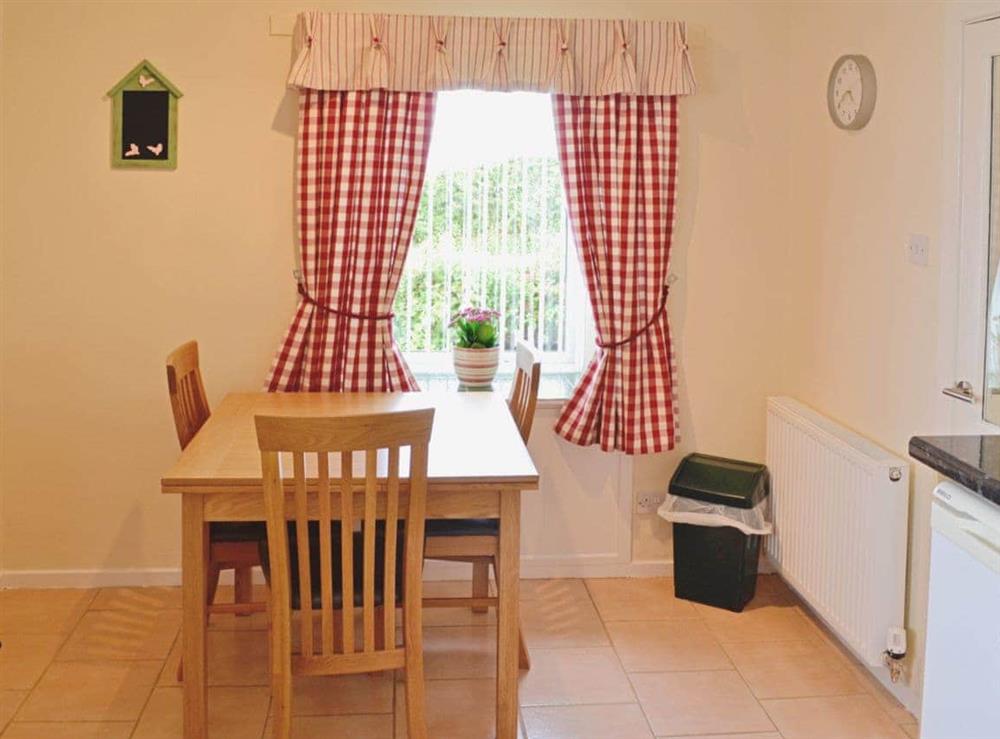 Dining Area at Eliza Cottage in Haddington, East Lothian