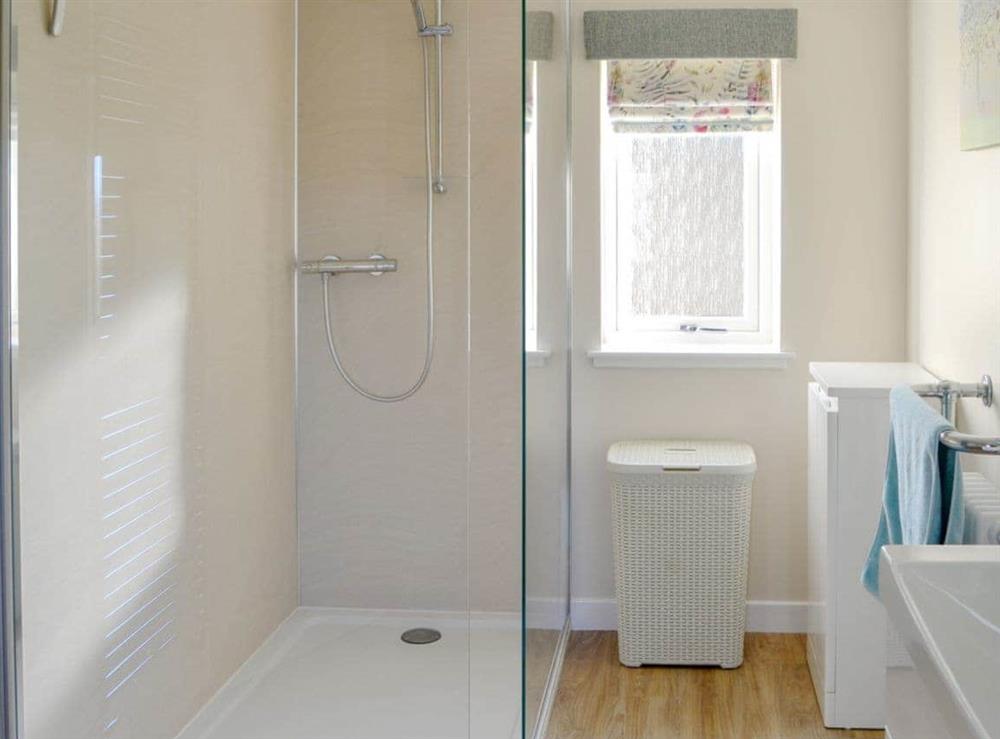 Shower room at Eliza Cottage in Haddington, East Lothian