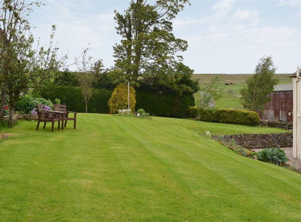 Garden at Ellarbeck Cottage in Caldbeck, near Keswick, Cumbria