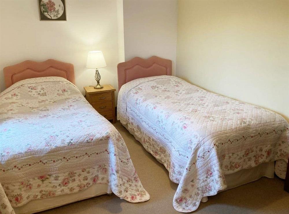 Twin bedroom at Ellarbeck Cottage in Caldbeck, near Keswick, Cumbria